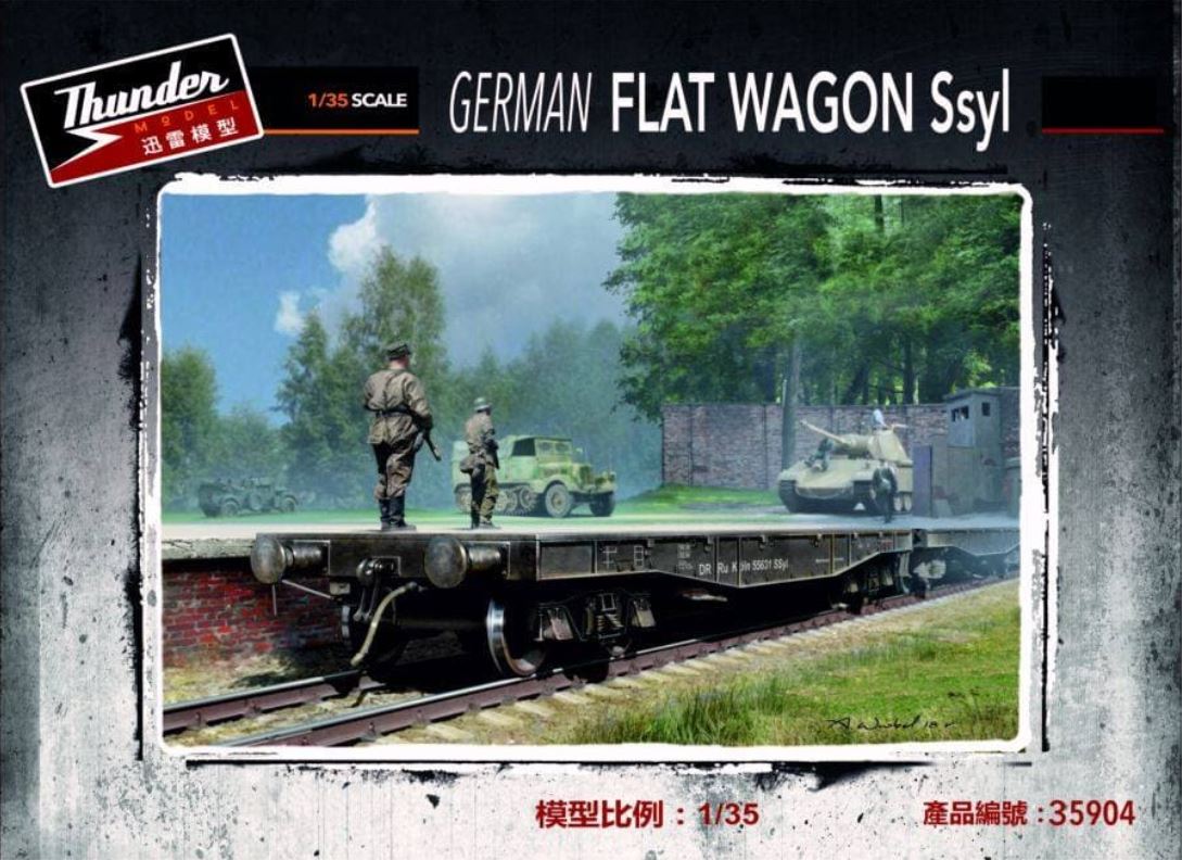 1/35 German Flat Wagon Ssyl