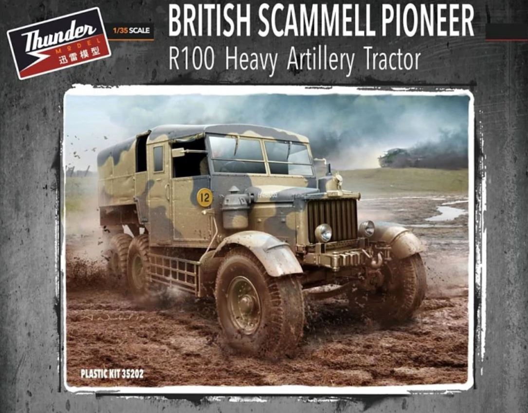 Fotografie 1/35 British Scammell Pioneer R100 artillery tractor