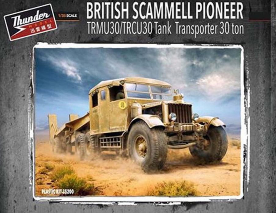 1/35 British Scammell Pioneer TRMU30/TRCU30 Tank Transporter 30 ton