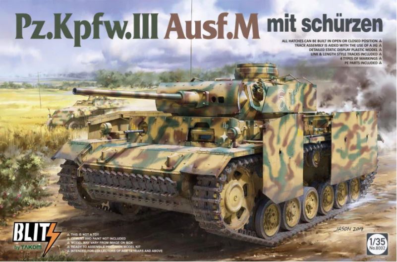 1/35 Pz.Kpfw.III Ausf.M mit Schürzen