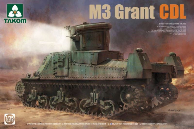Fotografie 1/35 M3 Grant CDL