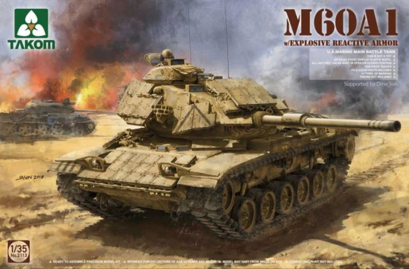 Fotografie 1/35 M60A1 w/Explosive Reactive Armor