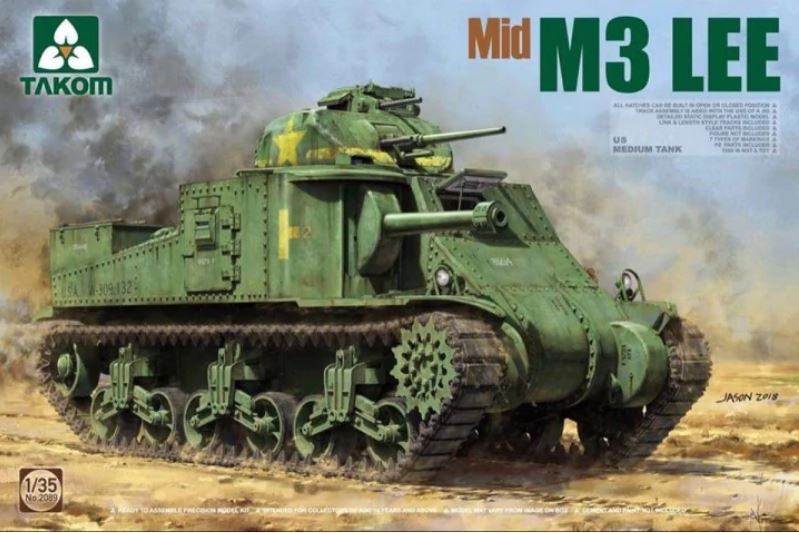 1/35 Mid M3 Lee US Medium Tank
