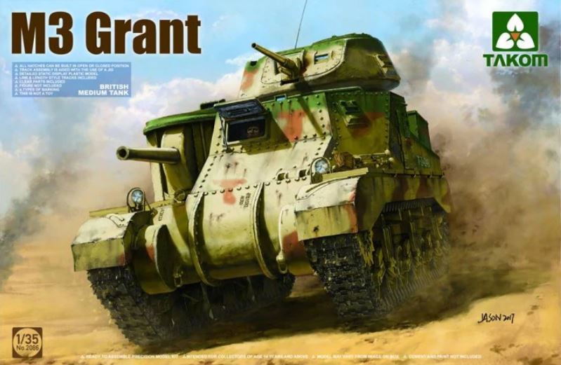 Fotografie 1/35 British Medium Tank M3 Grant