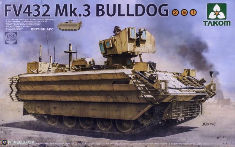 1/35 FV432 Mk.3 Bulldog 2 in 1