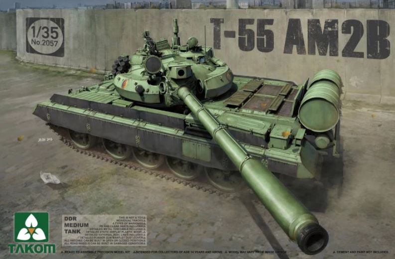1/35 T-55 AM2B DDR Medium Tank