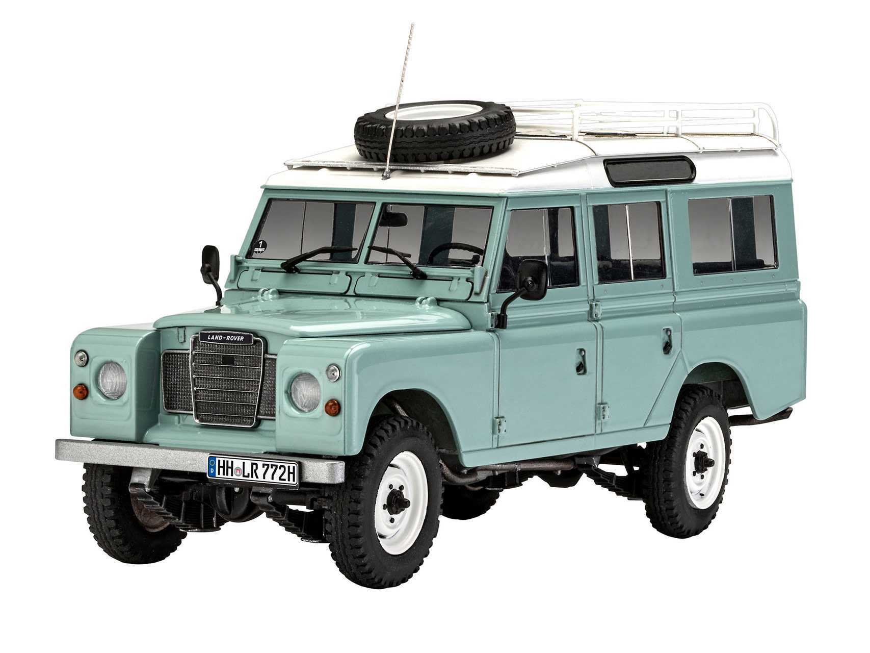 Fotografie Modelset auto 67047 - Land Rover Series III (1:24)