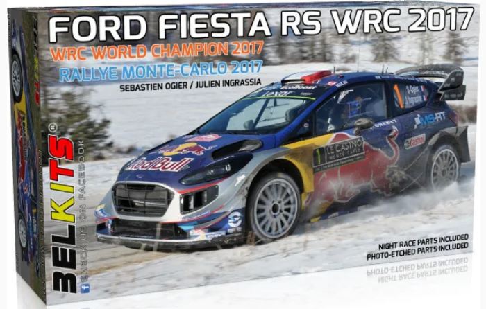 Fotografie 1/24 Ford Fiesta RS WRC 2017 Rallye Monte-Carlo 2017