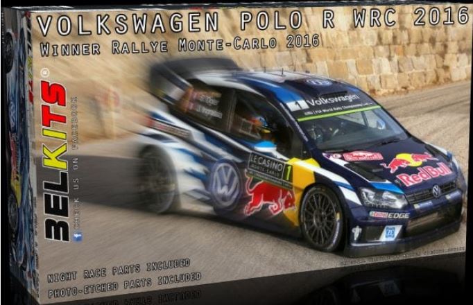 Fotografie 1/24 Volkswagen Polo R WRC 2016 Winner Rallye Monte-Carlo 2016