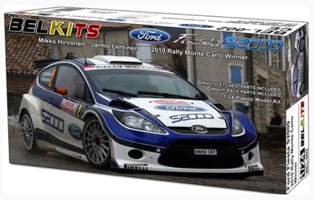 1/24 Ford Fiesta S2000 2010 Rally Monte Carlo Winner