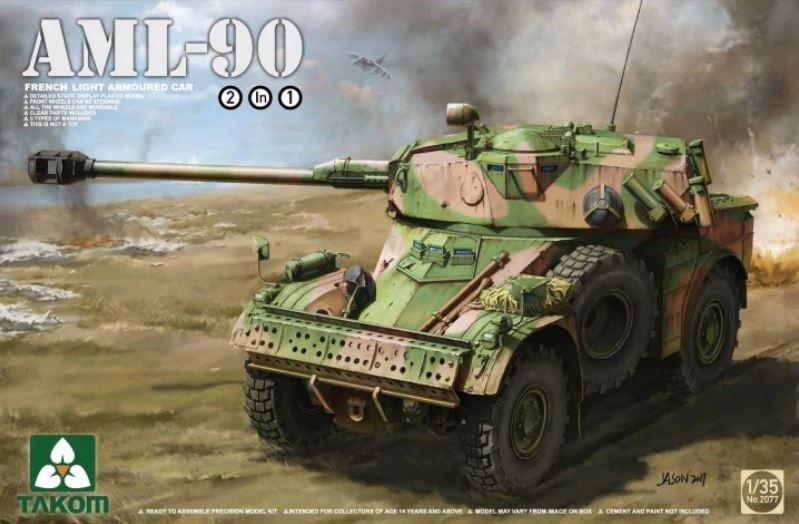 Fotografie 1/35 AML-90 French Light Armoured Car