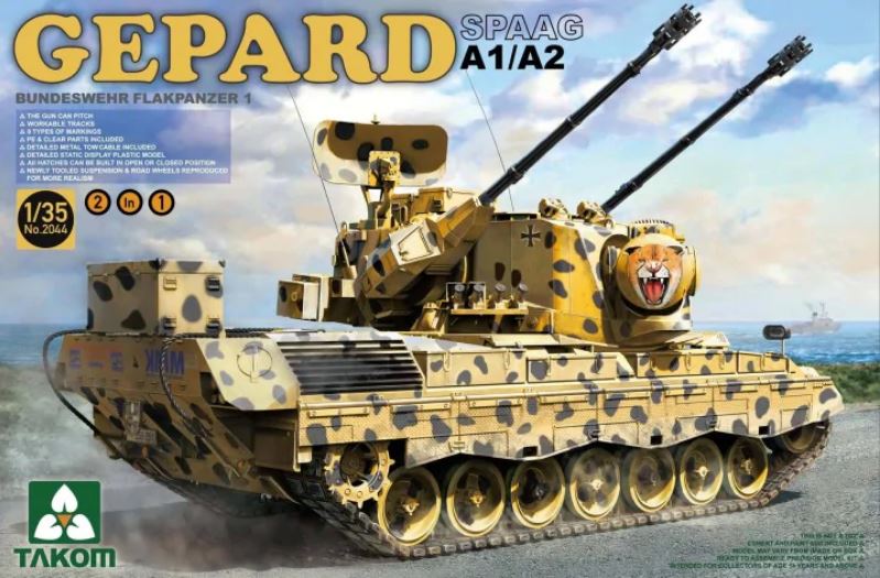 1/35 Bundeswehr Gepard A1/A2 SPAAG Flakpanzer 1
