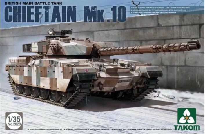 Fotografie 1/35 British Main Battle Tank Chieftain Mk.10