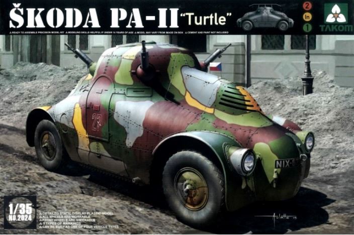 Fotografie 1/35 SKODA PA-II "Turtle"