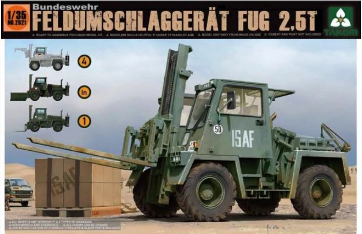 Fotografie 1/35 Bundeswehr Feldumschlaggerät FUG 2,5T
