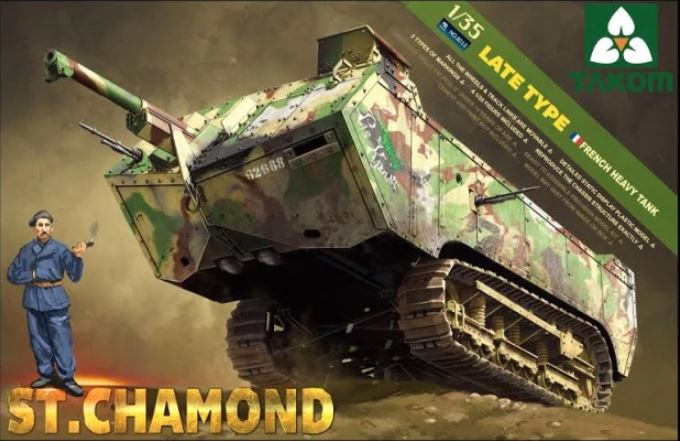 1/35 French Heavy Tank St. Chamond Late Type