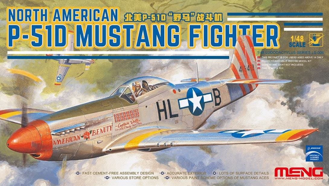 1/48 North American P-51D Mustang Fighter