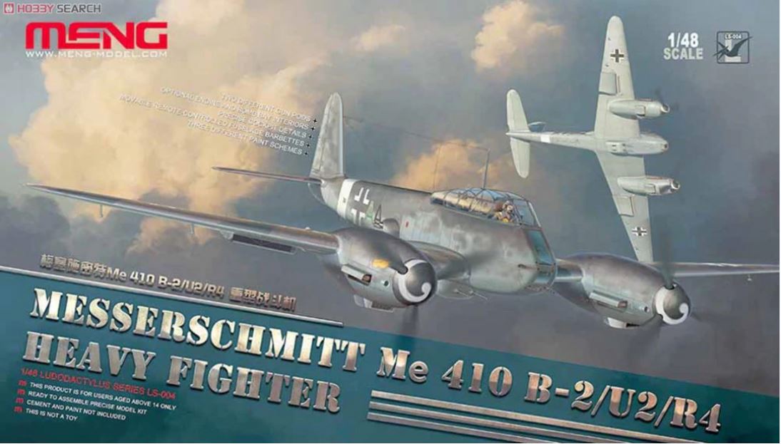 1/48 Messerschmitt Me 410 B-2/U2/R4 Heavy Fighter