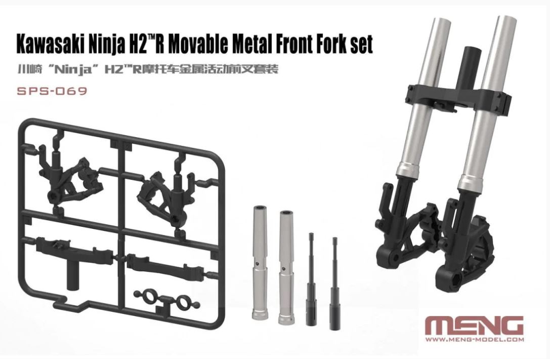 1/9 Kawasaki Ninja H2™R Movable Front Fork set