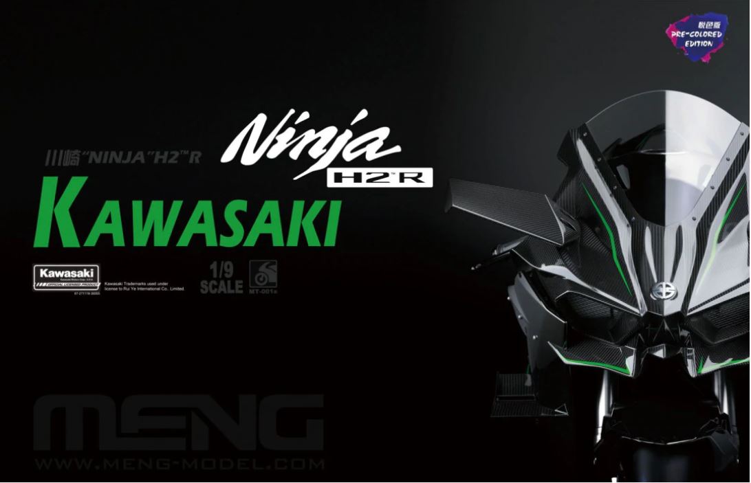 1/9 Kawasaki Ninja H2™R (Pre-colored Edition)