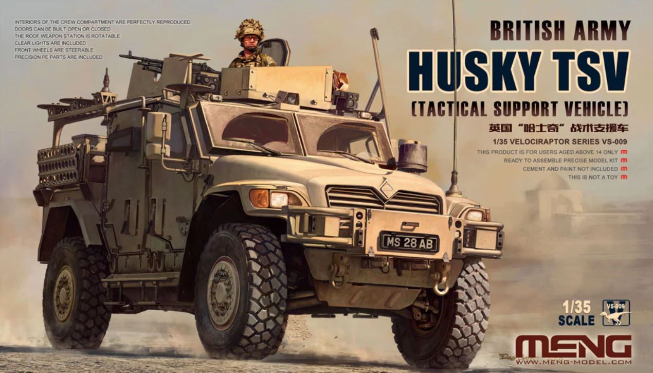 Fotografie 1/35 British Army HUSKY TSV (Tactical Support Vehicle)