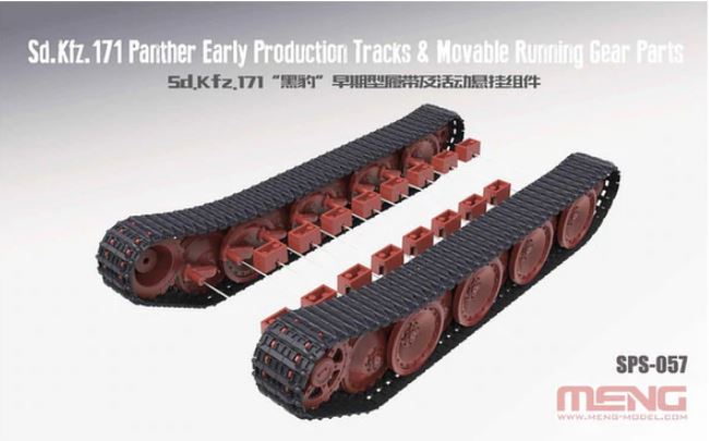 Fotografie 1/35 Panther Early Prod. Tracks & Movable Running Gear
