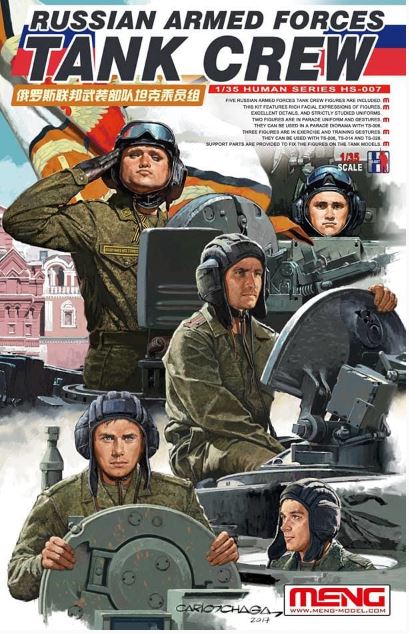 1/35 Russian Tank Crew