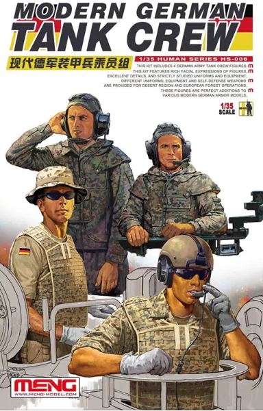 Fotografie 1/35 Modern German Tank Crew