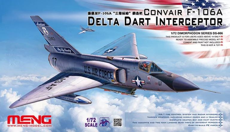 1/72 Convair F-106A Delta Dart Interceptor