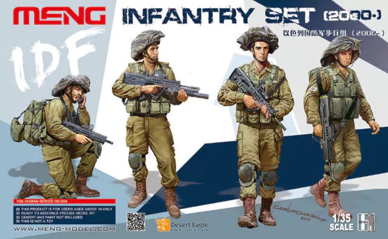 Fotografie 1/35 IDF Infantry Set