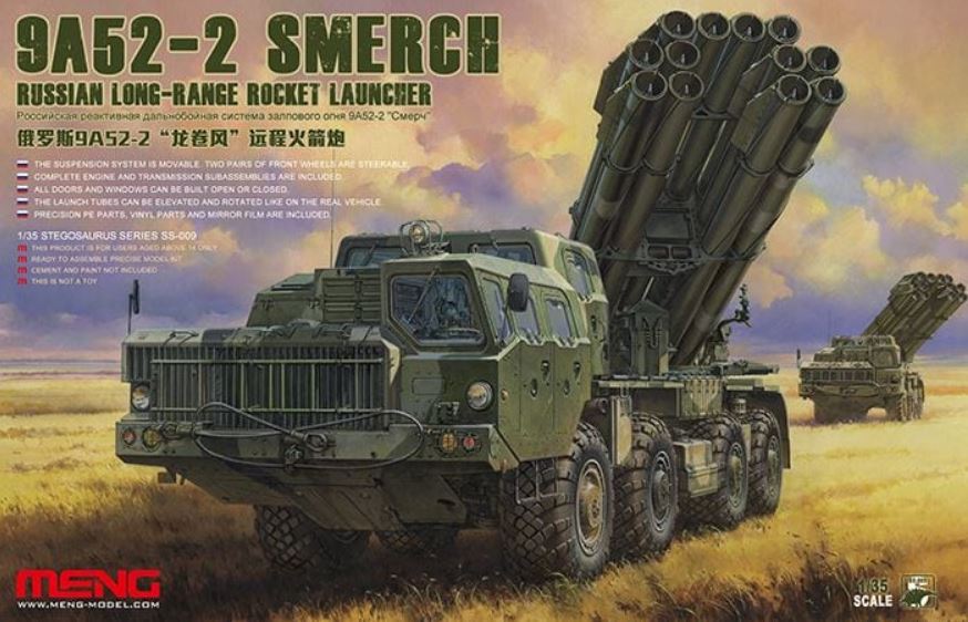 Fotografie 1/35 9A52-2 Smerch Russian Long-Range Rocket Launcher