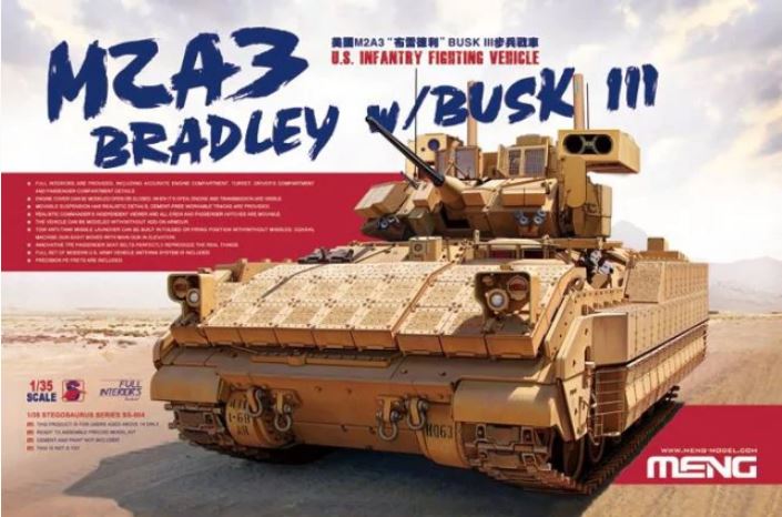 Fotografie 1/35 U.S. Infantry Fighting Vehicle M2A3 Bradley w/BUSK III