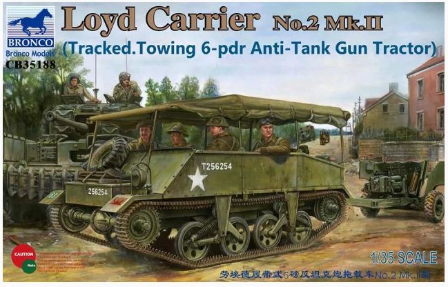 1/35 Loyd Carrier No.2 Mk.II (Tracked.Towing 6-pdr Anti-Tank Gun Tractor)