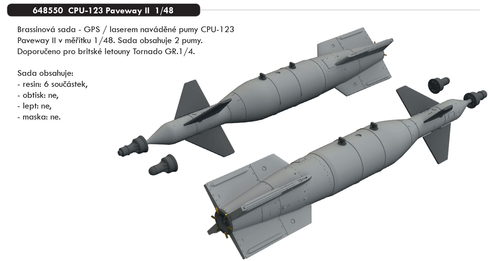 Fotografie 1/48 CPU-123 Paveway II