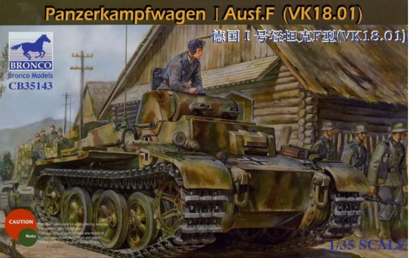 Fotografie 1/35 Panzerkampfwagen I Ausf.F VK 18.01
