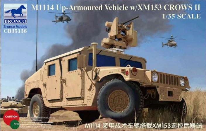Fotografie 1/35 M1114 Up-Armoured Vehicle w/XM153 CROWS II