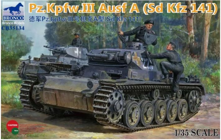 Fotografie 1/35 Pz.Kpfw. III Ausf. A (Sd Kfz 141)