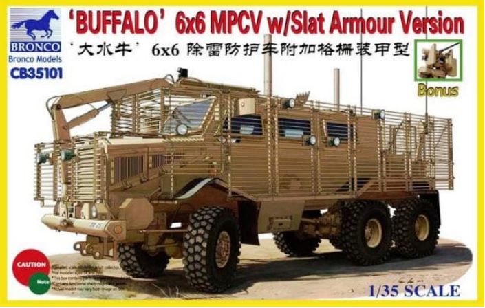 Fotografie 1/35 'Buffalo' 6x6 MPCV w/Slat Armour Version