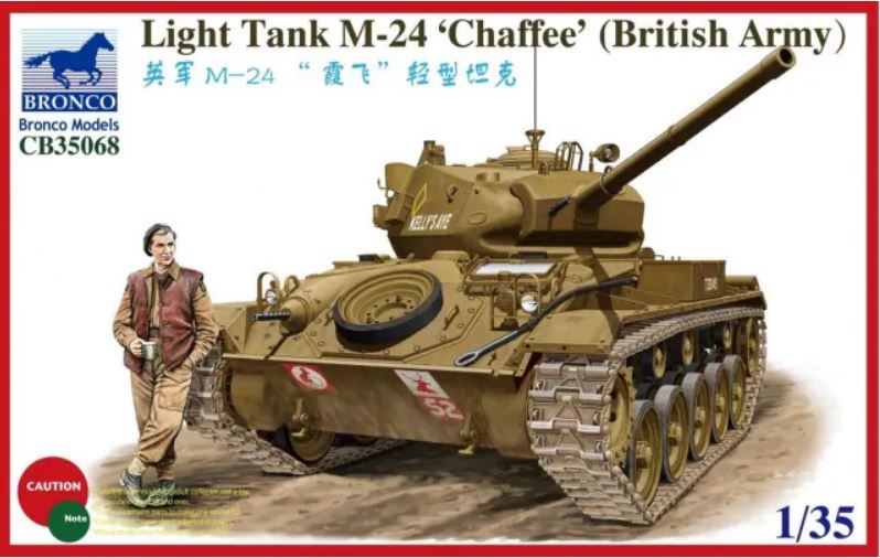 Fotografie 1/35 Light Tank M-24 'Chaffee' (British Army)