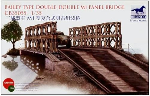 Fotografie 1/35 Bailey Type Double-Double M1 Panel Bridge