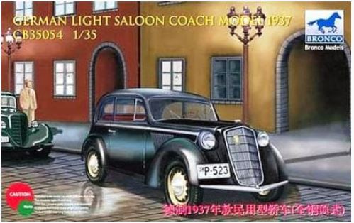 Fotografie 1/35 German Light Saloon Coach Model 1937