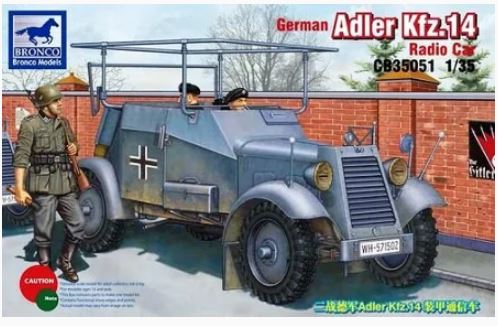 1/35 German Adler Kfz. 14 Radio Car