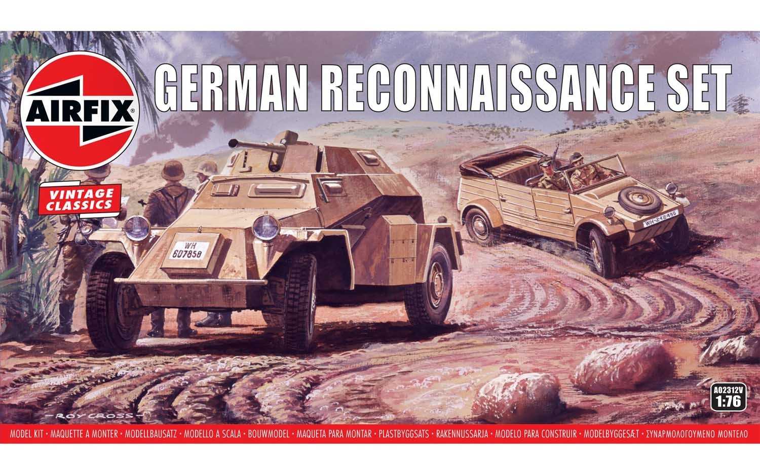 Fotografie Classic Kit VINTAGE military A02312V - German Reconnaisance Set (1:76)