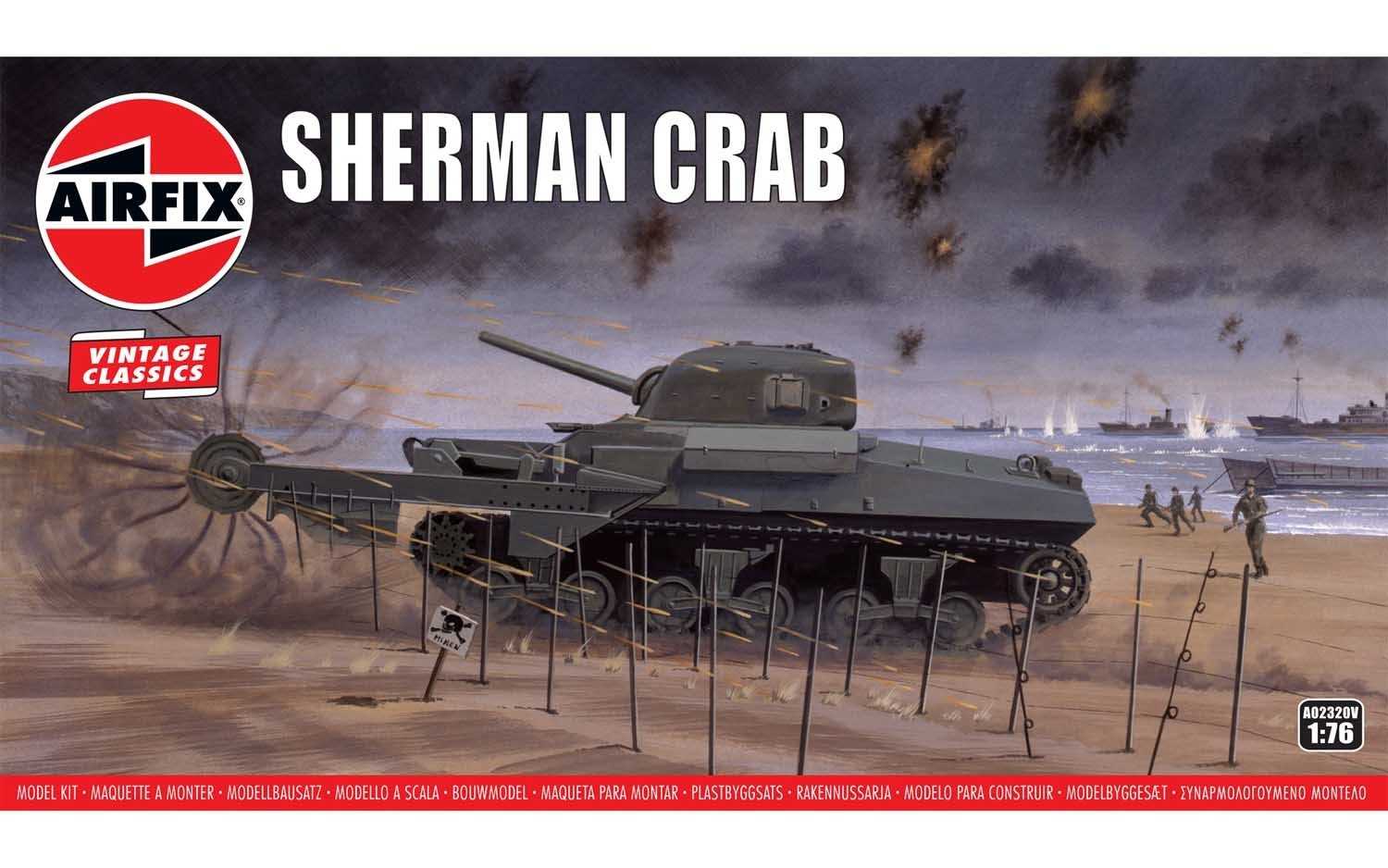 Fotografie Classic Kit VINTAGE tank A02320V - Sherman Crab (1:76)