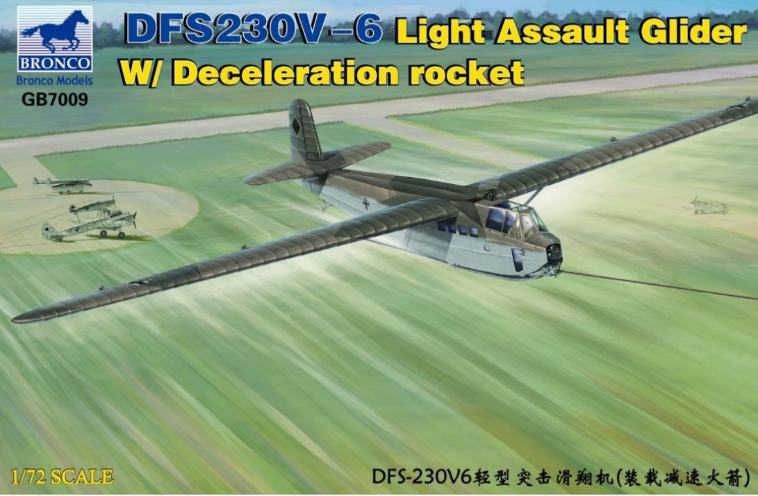 Fotografie 1/72 DFS230V-6 Light Assault Glider W/ Deceleration Rocket