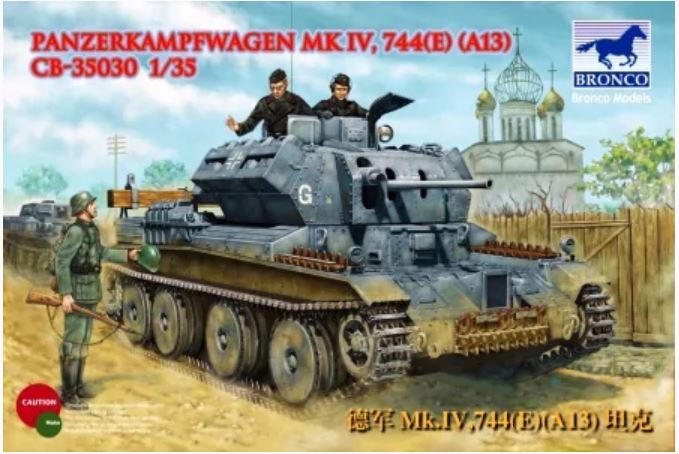 Fotografie 1/35 Panzerkampfwagen Mk IV, 744(E) (A13)