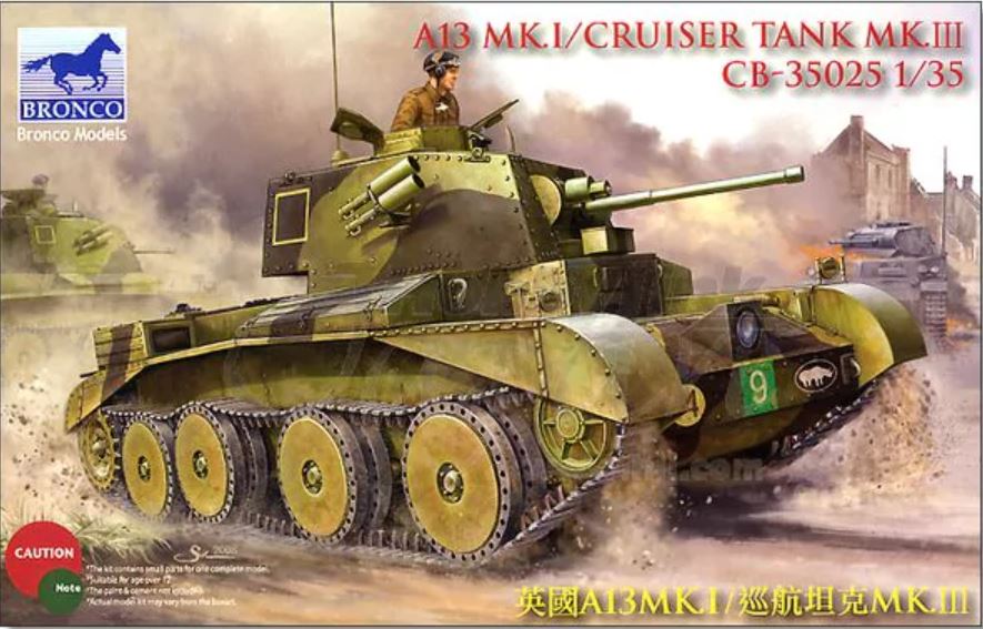 1/35 A13 Mk.I/Cruiser Tank Mk.III