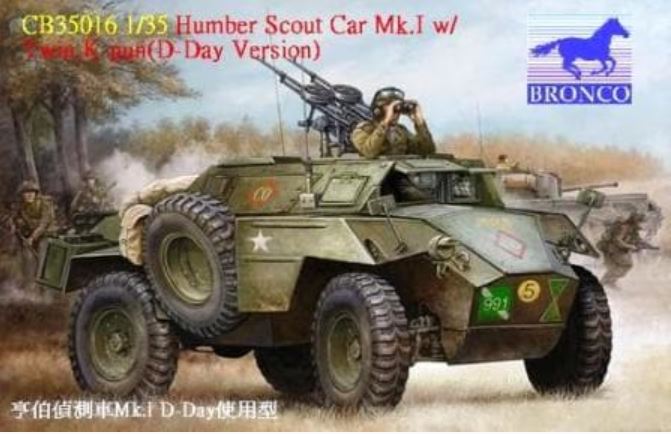 Fotografie 1/35 Humber Scout Car Mk.I w/Twins K-Gun (D-Day Version)
