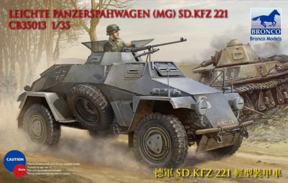 1/35 Leichter Panzerspähwagen (MG) Sd.Kfz. 221