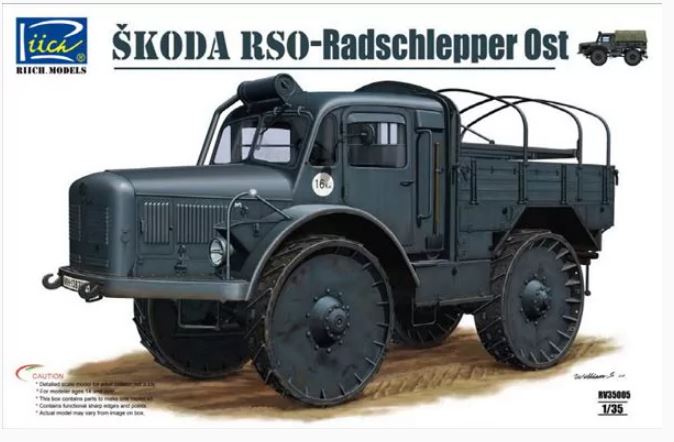 Fotografie 1/35 Skoda RSO-Radschlepper Ost